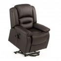 Purchase Brown Maximum Massage Lift Chair with Lumbar Heat Function
