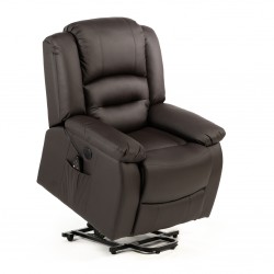 Purchase Brown Maximum Massage Lift Chair with Lumbar Heat Function