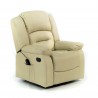 ECODE® Maximum Relax Massage Chair, 10 Vibromotor Waves, 160º Recline, Heat Function, Auto Programs, A++ Beige