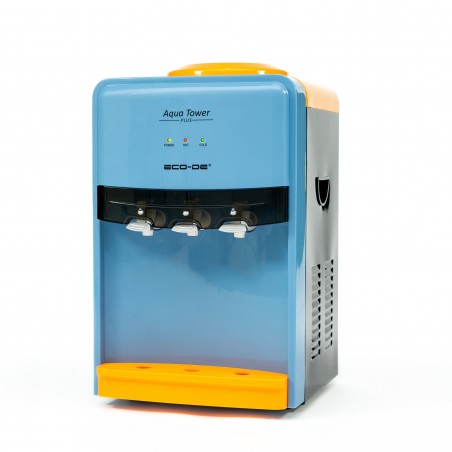 Caliente y Natural ECODE Dispensador de Agua Fria con Torre Purificadora 7 Etapas de Filtrado ECO-3190 