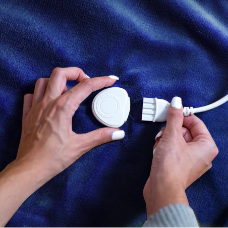 Acquista Coperta Elettrica Riscalda Letti 180x130cm Blu