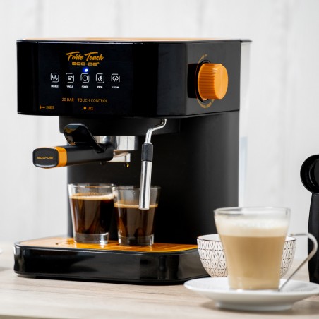 jusqu'à 66% Machine à café à grains - 19 bars, LED, compacte