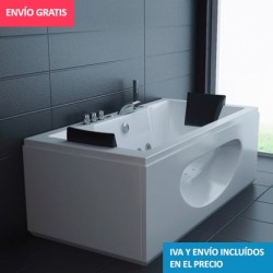 ECODE® BaÃ±era Hidromasaje ECO-DE® "COSTA DEL SOL" 180x90x56cm