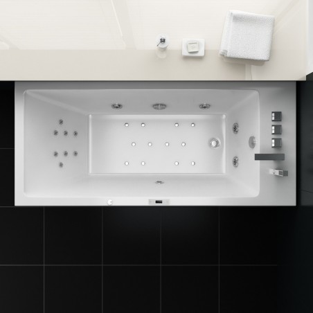 Vasca idromassaggio Tenerife ECO-DE 8527 di 180x80x60 cm