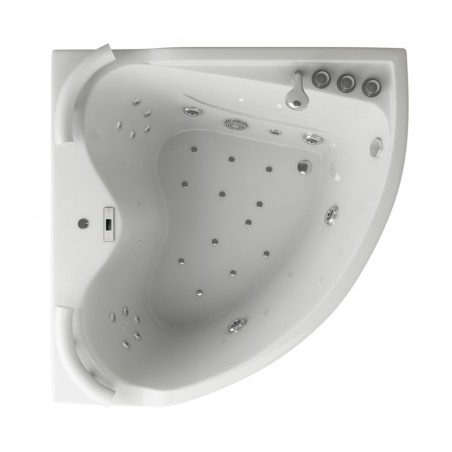 Benissa ECO-DE 8535 2 Person Corner Hydromassage Bathtub ECO-DE 8535