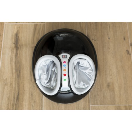 ECODE® Foot massage device with pressure system (airbags) and thermotherapy with wheels