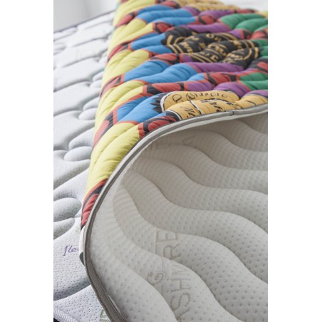 ECODE® Topper Viscoélastique Renouvelle Matelas Tourmaline 4D 180x190 cm