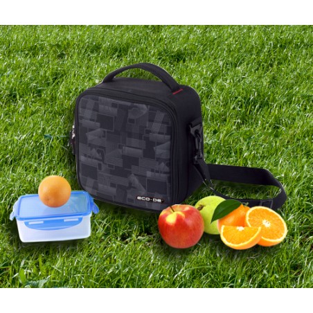 Borsa isotermica Deluxe Food Carrier + 2 Tupperware e Thermos - ECO DE