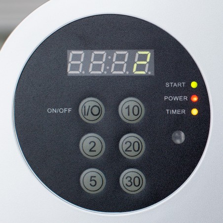 OUTLET ECODE® Générateur d'ozone portable, Télécommande, programmable, purificateur d'eau, ozoniseur alimentaire plus 500 mg / h