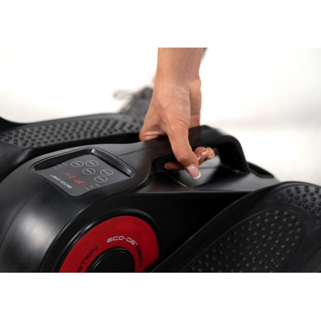 OUTLET ECODE® Mini Vélo Elliptique Électrique, Reeducation, Elliptique de Bureau,Machine Elliptique Domestique sous Table. Télécommande, Écran, Vélo d'appartement, 20 Vitesses, Exerciseur à Pédale