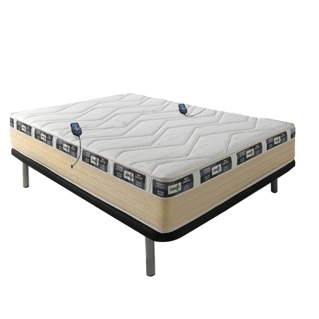 Viscoelastic Mattress and Carbon Massage Gel UNIC Massager - ECO DE