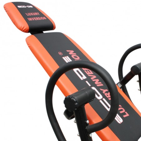 ECODE® Table d'inversion gravitationnelle. Inclinaison a  180Âº, Rembourré, Réglable en hauteur Deluxe