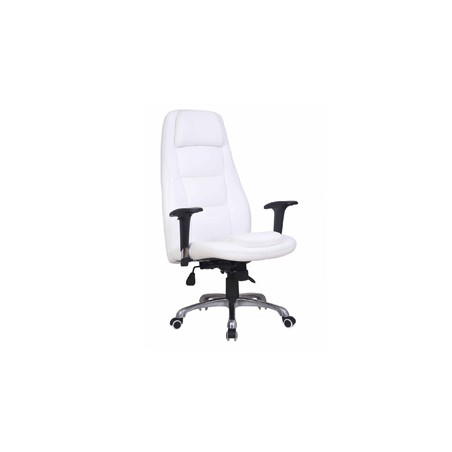 ECODE® Chaise de bureau pivotante, réglable en hauteur, accoudoirs amovibles, en similicuir 64x69x115-122cm