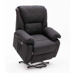 Acheter STELVIO Black Personal Lift Massage Armchair STELVIO Black