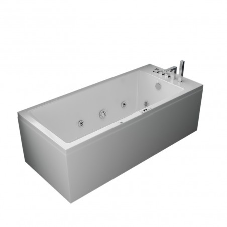 Whirlpool-Badewanne Teneriffa ECO-DE 8527 180x80x60 cm