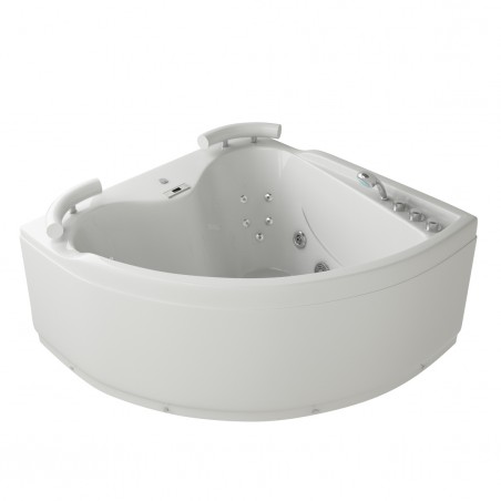 Benissa ECO-DE 8535 Eck-Wasserbadewanne für 2 Personen ECO-DE 8535