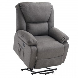 Acheter STELVIO Gris Fauteuil de Massage Relevable STELVIO Gris