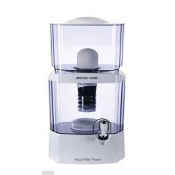 Brocca d'acqua purificante a torre con filtro Aqua - ECO DE