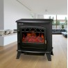 OUTLET ECODE® ECO-CHI-522 Electric fireplace, 1800 W with Adjustable thermostat