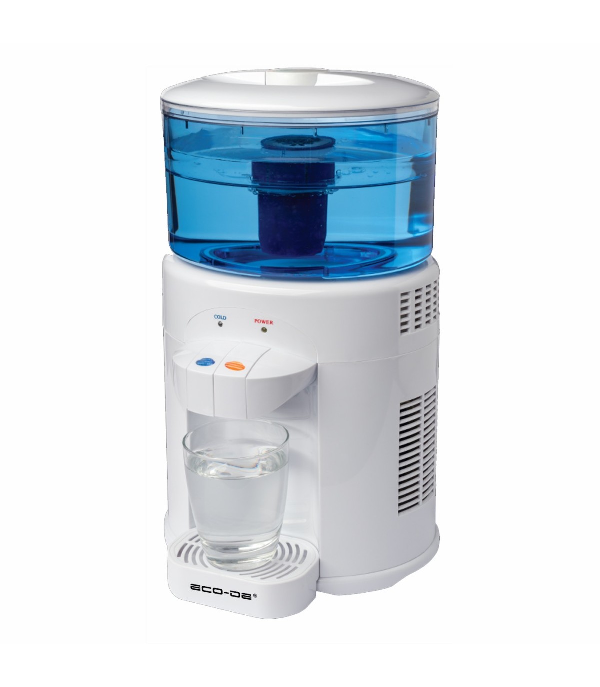 ECODE Fresh Tower – Depuratore Erogatore D'Acqua 9,5L Con Filtro, Senza BPA, Ideale Per Frigorifero E Casa