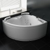 ECODE® Baignoire d'hydromassage  "BENISSA"  140x140x60cm