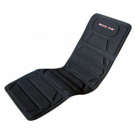 OUTLET ECODE® Tapis de massage 8 vibrateurs, 4 zones de massage, 3 niveaux d'intensité, 5 modes et avec chaleur lombaire
