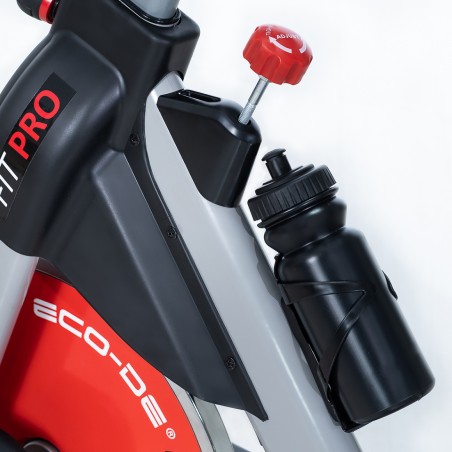 ECO-DE Bicicleta Spinning Fit Pro. con pulsÃ³metro, Pantalla LCD y Resistencia Variable 20kgrs