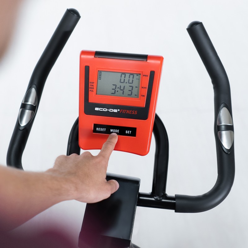 Bicicleta Spinning Fit Pro con Pulsómetro y Pantalla - ECO DE