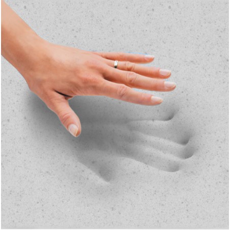 ECODE® Pack of two 100% viscoelastic pillow Sensation 75cm