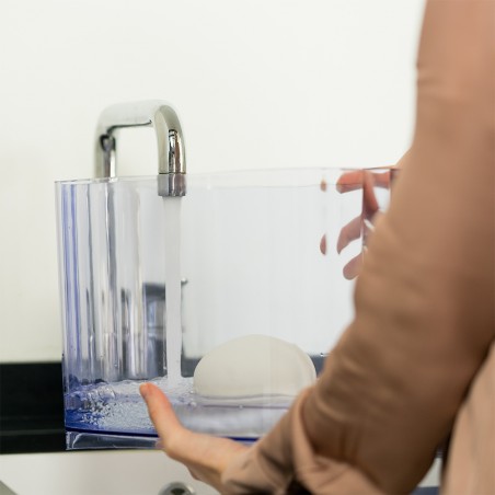 OUTLET ECODE® Tour d'eau purifiante, 8 systèmes de filtrage, filtre en céramique, charbon, tour de filtration Aqua Filter Tower