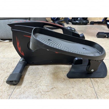 OUTLET ECODE®  Mini Vélo Elliptique Électrique, Reeducation, Elliptique de Bureau,Machine Elliptique Domestique sous Table. Télécommande, Écran, Vélo d'appartement, 20 Vitesses, Exerciseur à Pédale