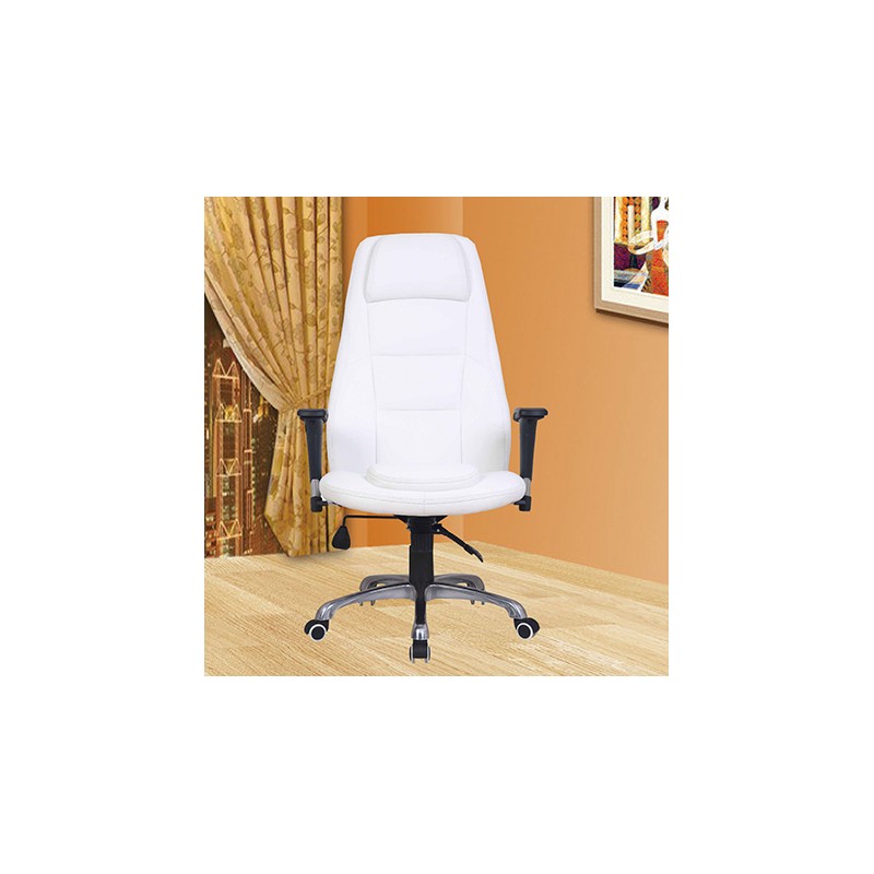 Eco 122 Swivel Office Chair Height, Leather Chair Officeworks