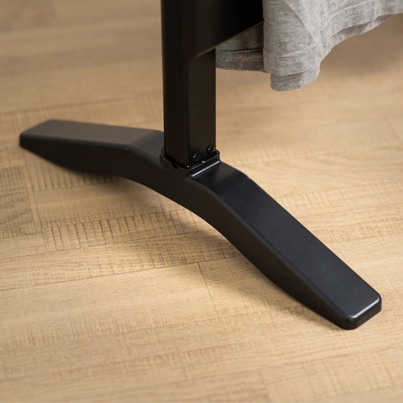 ECODE® Electric Towel Rail with legs Black