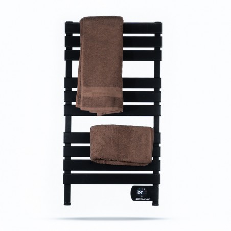 ECODE® Electric Towel Rail with legs Black