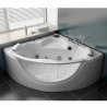 ECODE® BAIGNOIRE D'HYDORMASSAGE "FUERTEVENTURA" 150X150X68CM