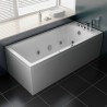 ECODE® Hydromassagebadewanne "TENERIFE" ECO-8527 180x80x60 cm