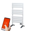 Elektrische Handdoekradiator met Poten Wit 500W met App
