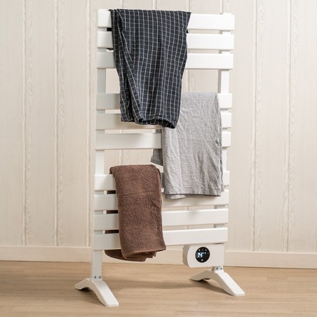 Electric Towel Rail Radiator with Legs White 500W with App