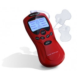 ECODE® Electrostimulateur EMS PORTABLE, compact, facile a  utiliser, LCD bleu, 8 programmes