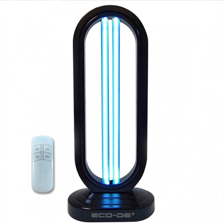 ECODE® Lámpara de Luz Ultravioleta UV con generación de Ozono para estancias de 45 50 m2, 38W , garantía 10000 Horas