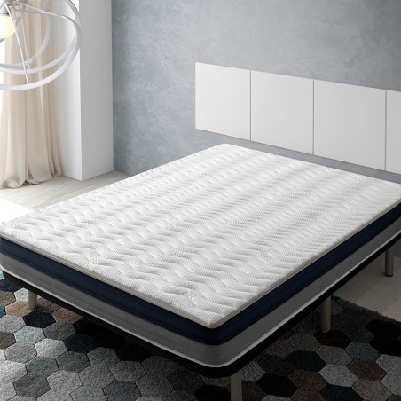 ECODE® Topper Viscoélastique Renouvelle Matelas Tourmaline 4D 120x200 cm
