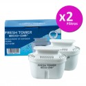 Filtro para Dispensador de Agua Fresh Tower 3 Unidades | ECO-DE