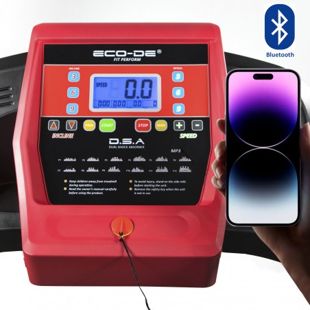 ECODE Fit Perform Multifunctional Treadmill