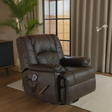 ECO-8615 Leather Swivel...