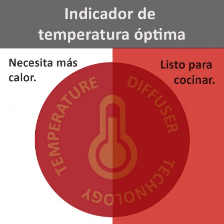 ECODE® Pack Sartenes de 20cm + 28cm para Induccion con Mango Extraible, Antiadherentes y Indicador de Temperatura Ãptima - Apta para Horno, Lavavajillas y Todo Tipo de Cocinas - Aluminio Fundido Inoxidable
