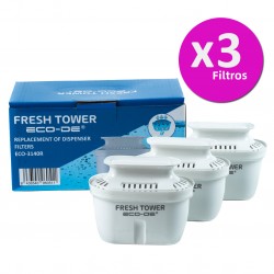 Filtro per dispenser acqua dolce torre 3 unità | ECO-DE