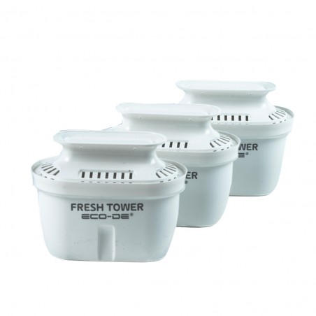 Filtro para Dispensador de Agua Fresh Tower 3 Unidades | ECO-DE