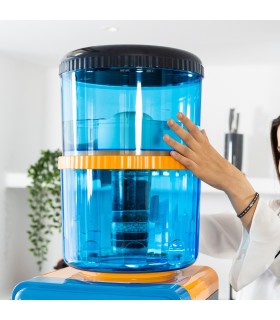 ECO-DE ECODE Aqua Filter Tower purificateur d'eau, 8 systèmes de