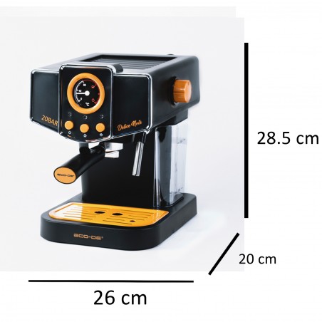 Acquista Macchina Espresso Manuale DELICE Nera Economica