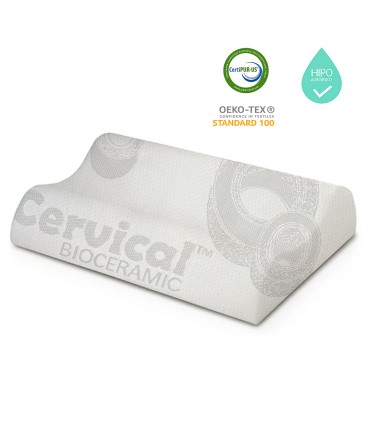 ECO-AL Oreiller viscoélastique a  100% VISCO Sensation. Toutes les mesures